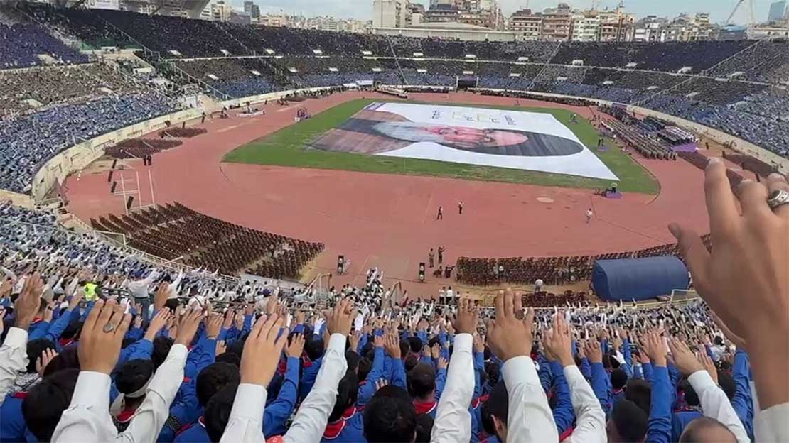 60 ألف كشفي يُحيون نصر الله: حزب الله يُعيد صياغة العهد في قلب بيروت  