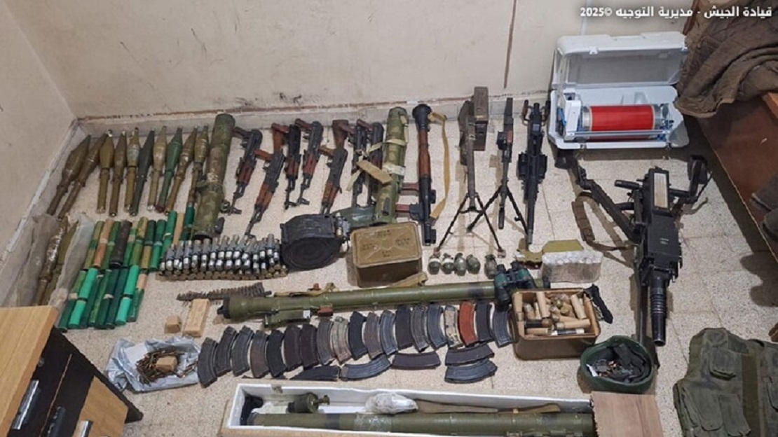 ضبط مخزن أسلحة في بعلبك: الجيش اللبناني يعزز سيطرته على السلاح المتفلّت