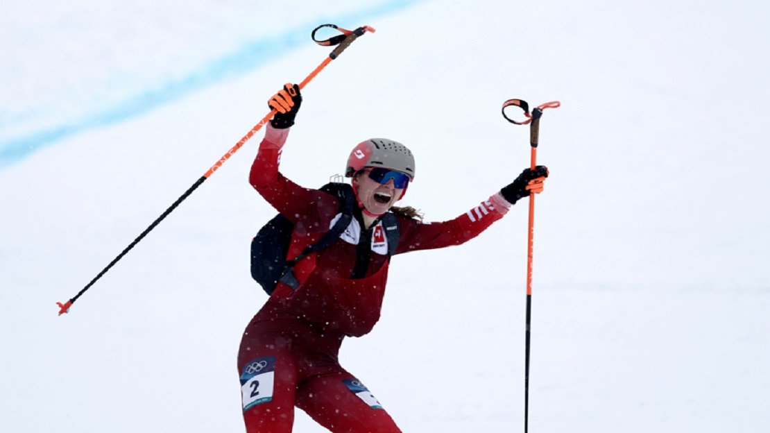 السويسرية ماريان فاتون تكتب التاريخ.. أول بطلة أولمبية في تسلق الجبال التزلجي بذهبية ميلانو-كورتينا