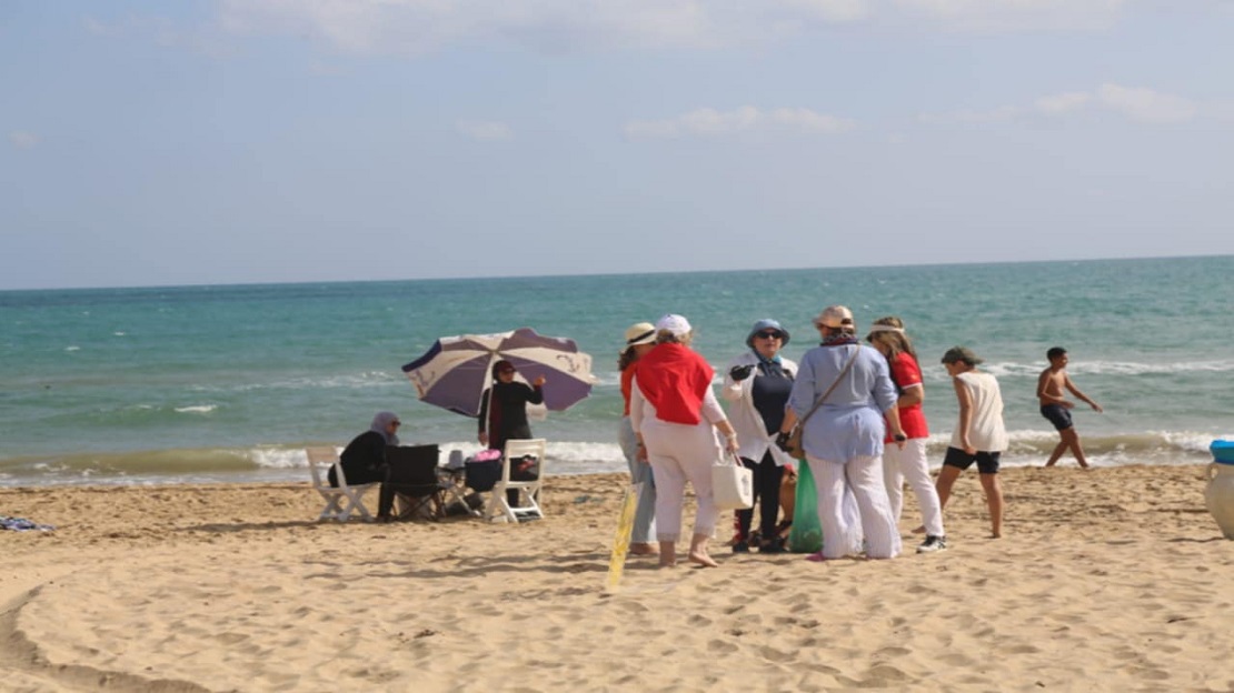 Tunisia.. Rotary Club La Marsa Plage organizes an awareness campaign for clean beaches