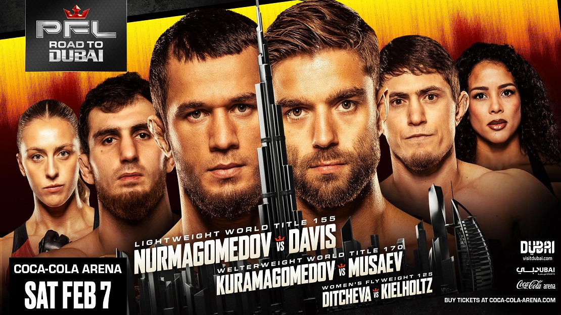 صدام تاريخي في دبي: ديتشيفا «اللا هزيمة» أمام اختبار كيليهولتز الناري.. من تسقط أولاً؟ #PFL_Dubai #RoadToDubai #ديتشيفا_كيليهولتز