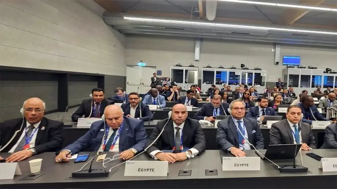 Retrait collectif des délégations arabes de la Conférence internationale du Travail à Genève en protestation contre le discours d'Israël