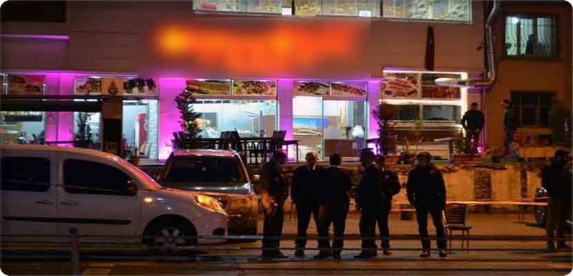 أفادت وسائل إعلام تركية أن إطلاق النار على المطعم اليوم 4/1/2017 حادث فردي