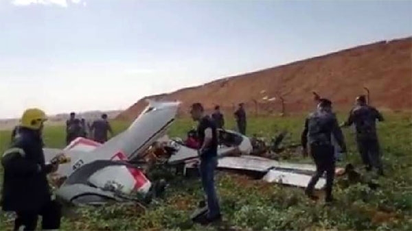 مقتل طياريْن أردنييْن بحادث طائرة|||