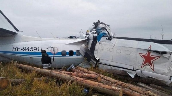 23 قتيلا وجريحا في حادث تحطم طائرة ركاب روسية