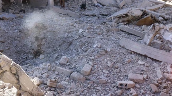  الهجوم بالطائرة بدون طيار استهدف نحو الساعة 13,38 (10,38 بتوقيت غرينتش) منشأة صيانة في قاعدة قرب الحسكة في شمال شرق سوريا