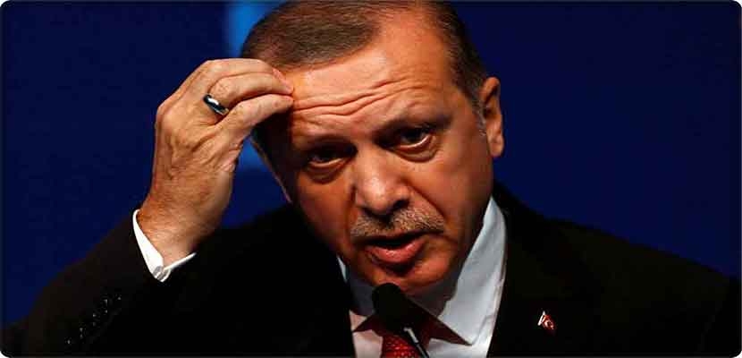 الرئيس التركي رجب طيب أردوغان الذي كان يريد رأس الأسد أصبح يحمي مؤخرته
