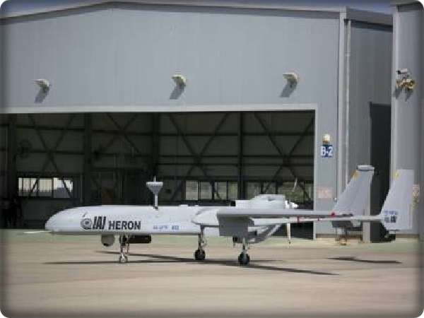  الطائرة الجديدة نموذج محدث للطائرة HERON UAV