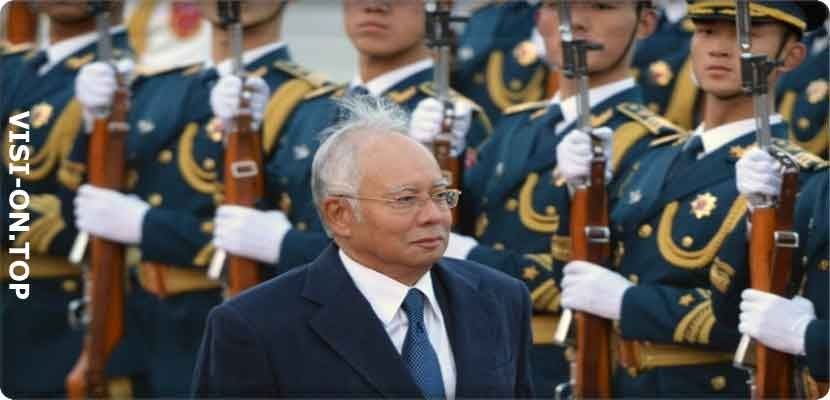 رئيس وزراء ماليزيا نجيب رزاق 