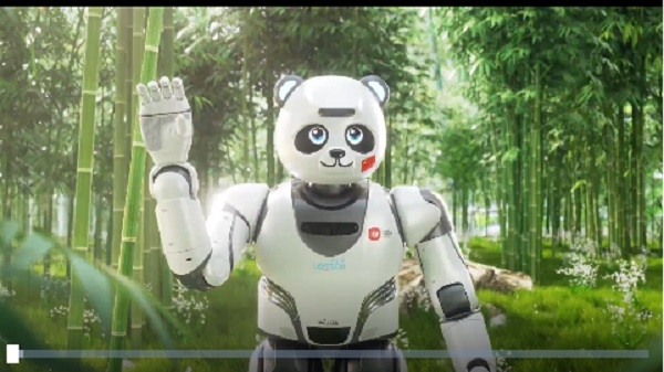  روبوت الباندا  "يويو" الصيني ينشر تقنية الذكاء الاصطناعي في إكسبو 2020 دبي