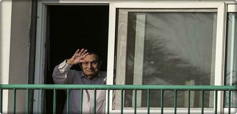 مبارك في مستشفى المعادي العسكري