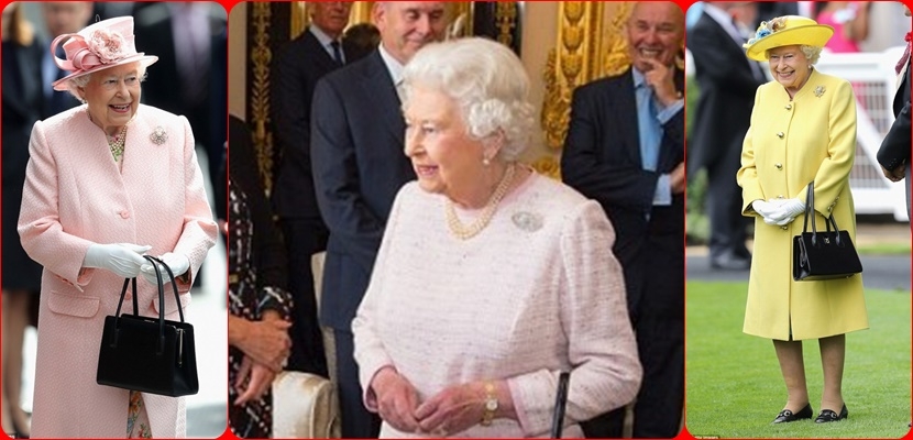 ملكة بريطانيا ترسل اشارات الى طاقمها غن طريق حقيبة يدها