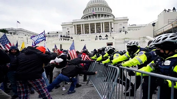 حظر التجول في واشنطن ومبنى الكابيتول بعد اقتحام الكونغرس