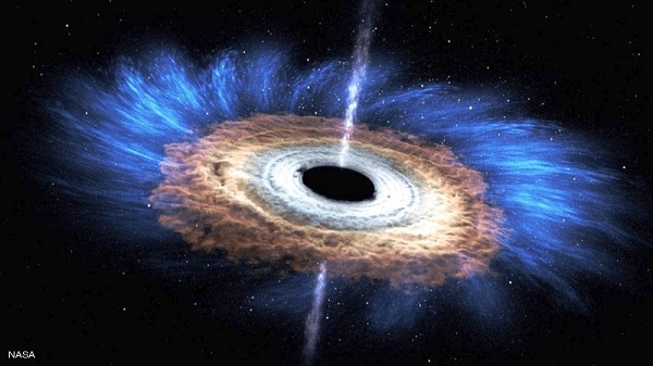 تصادم ثقب أسود بنجم نيتروني، وتموجات في الزمكان