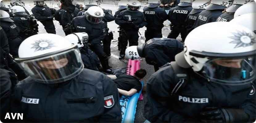 صدامات بين الشرطة ومتظاهرين مناهضين لمجموعة العشرين في هامبورغ