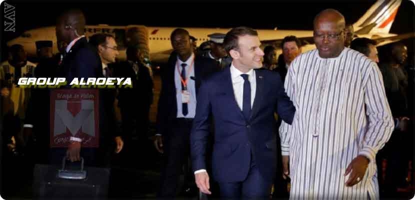 الرئيس الفرنسي، ايمانويل ماكرون، في اول جولة افريقية