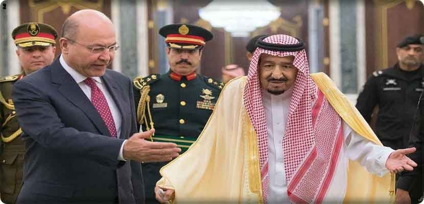  الملك سلمان عقد جلسة مباحثات مع صالح، حيث جرى "استعراض العلاقات الوثيقة بين البلدين
