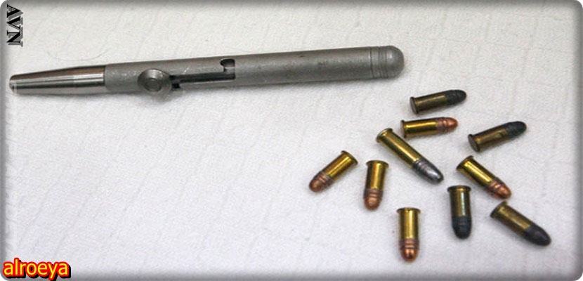 تهريب مسدسات على شكل أقلام، قد تصل إلى غزة