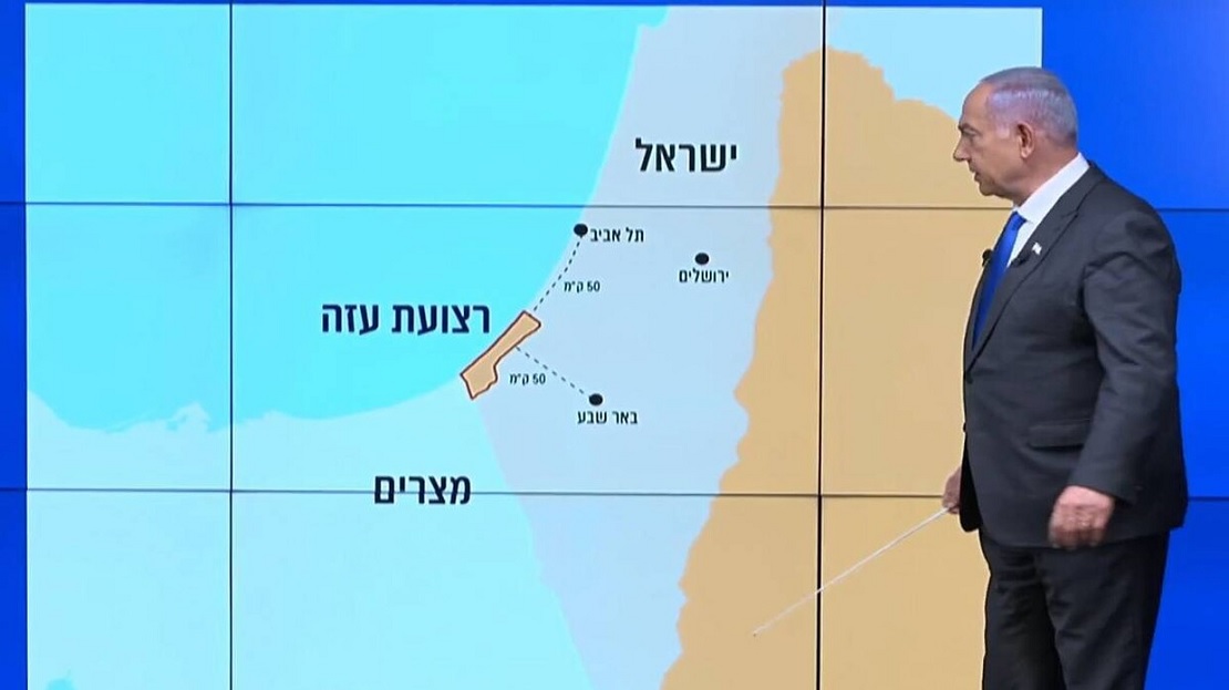 À cause de la carte de Netanyahu... Le Caire a envoyé un message dur et ferme à Israël