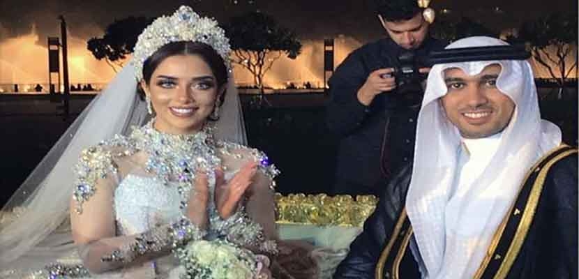 زفاف النجمة اليمنية، بلقيس فتحي على رجل الأعمال السعودي سلطان عبد اللطيف