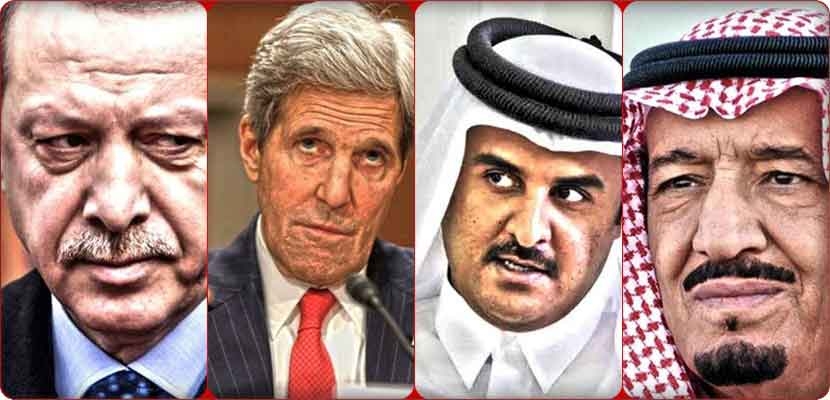 مطامع سعودية أمريكية قطرية تركية في سوريا