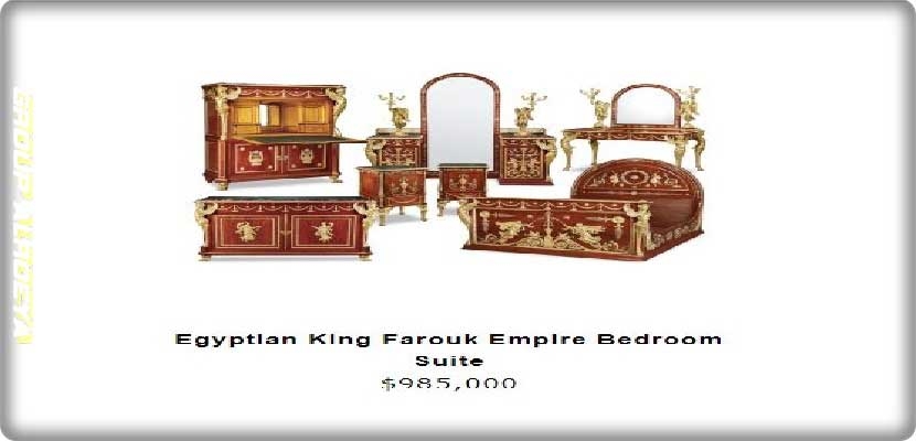 غرفة نوم الملك فاروق